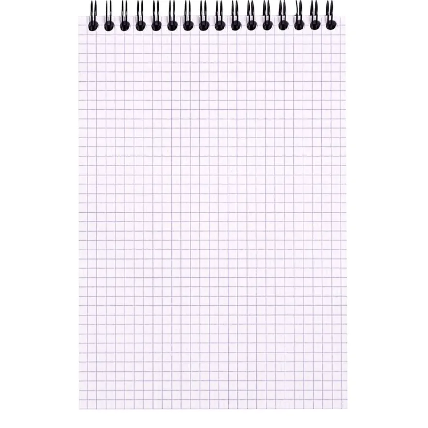 Rhodia Classic - Bloc notes à spirales - A5 - 80 pages - petits carreaux - à spirales