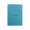 RHODIA Rhodiarama - Cahier de notes - A5 - 32 feuilles / 64 pages - ligné - couverture bleu turquoise