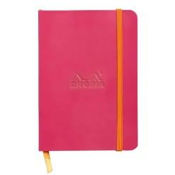 RHODIA Rhodiarama - Carnet souple A6 - 144 pages - ligné - framboise