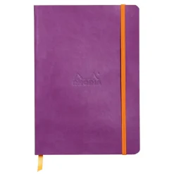 RHODIA Rhodiarama - Carnet souple A5 - 160 pages - ligné - violet