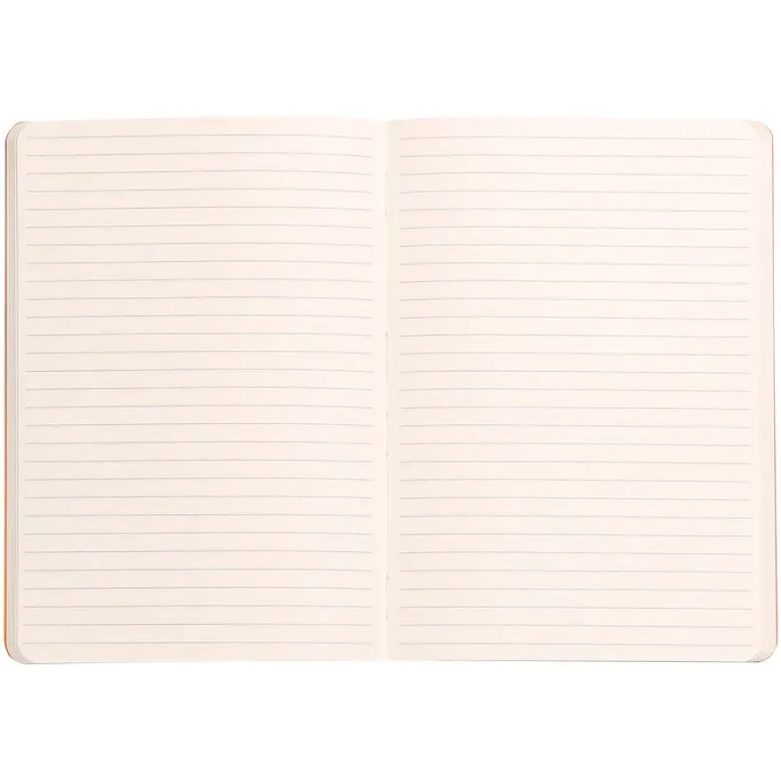 RHODIA Rhodiarama - Carnet souple A5 - 160 pages - ligné - noir
