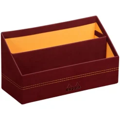 RHODIA Rhodiarama - Porte-courrier - lie de vin - en polyuréthane
