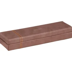 RHODIA Rhodiarama - Trousse plumier - chocolat - en polyuréthane