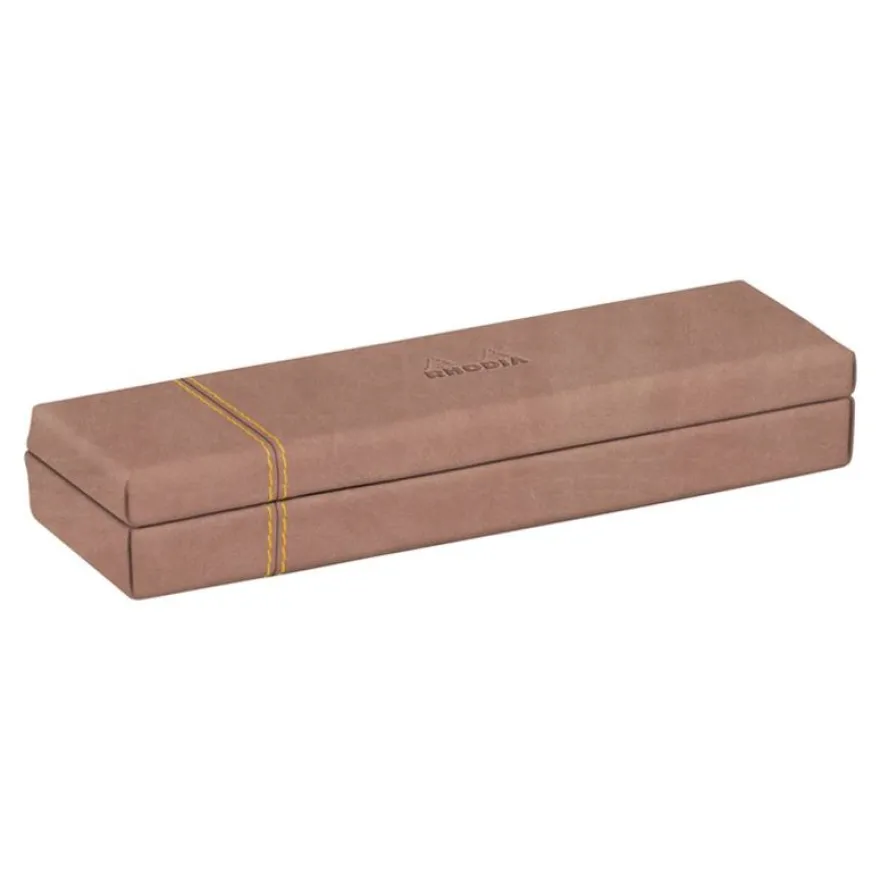 RHODIA Rhodiarama Home - Trousse plumier - bois de rose
