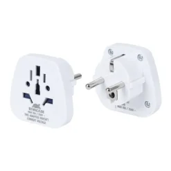 Riva Case Alamillo Travel adapter World to EU - Adaptateur pour prise d'alimentation - tripolaire (F) pour power CEE 7/7 (M) - 100-250 V - 10 A