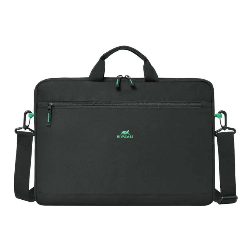 Riva Case Gremio 5516 - Sacoche éco pour ordinateur portable 15,6"–16" - Noir