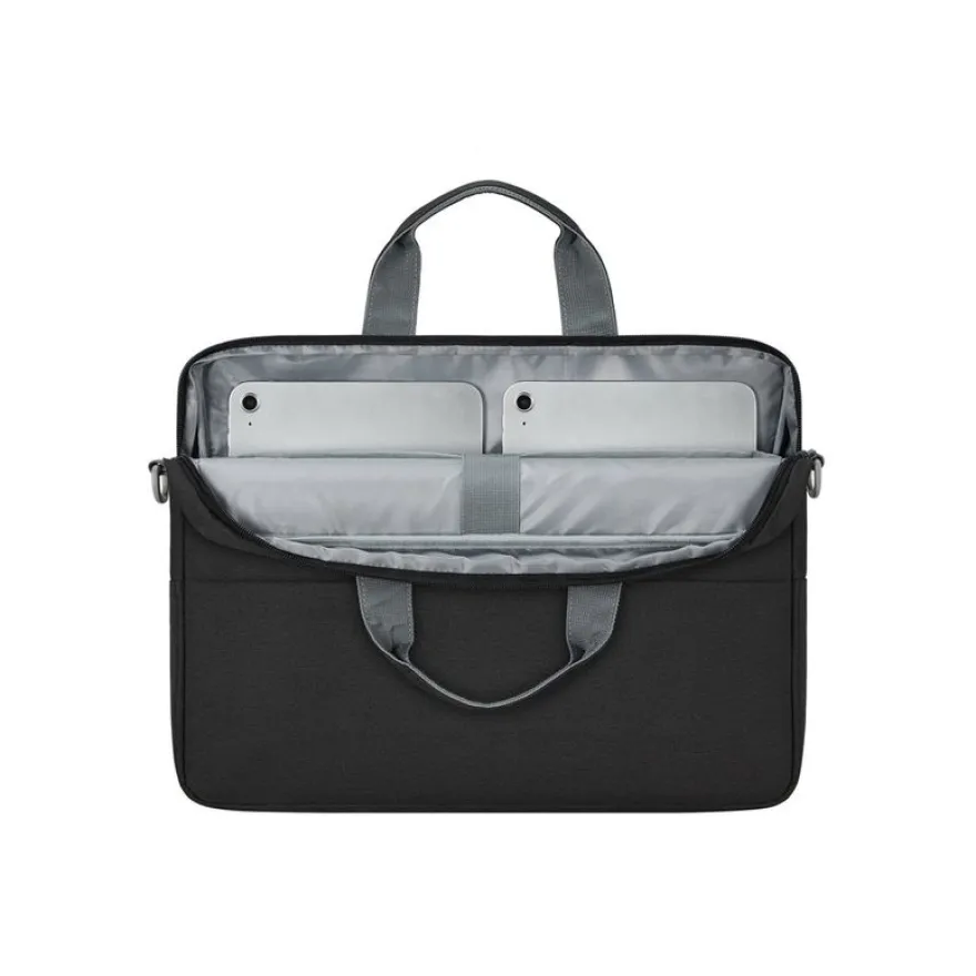 Riva Case Prater 7532 - Sac à dos pour ordinateur portable 15,6'' - antivol - Noir