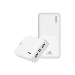 Riva Case Rivapower VA2572 - Batterie externe - 20000 mAh - blanc