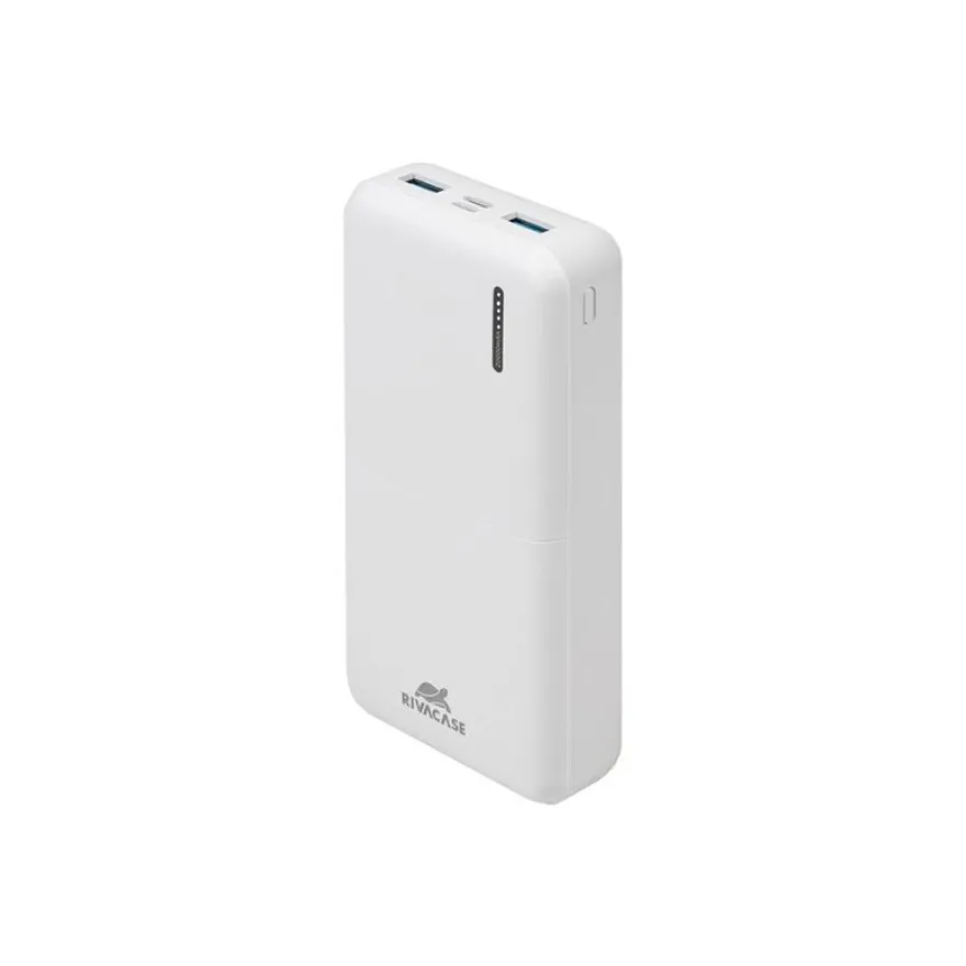 Riva Case Rivapower VA2572 - Batterie externe - 20000 mAh - blanc