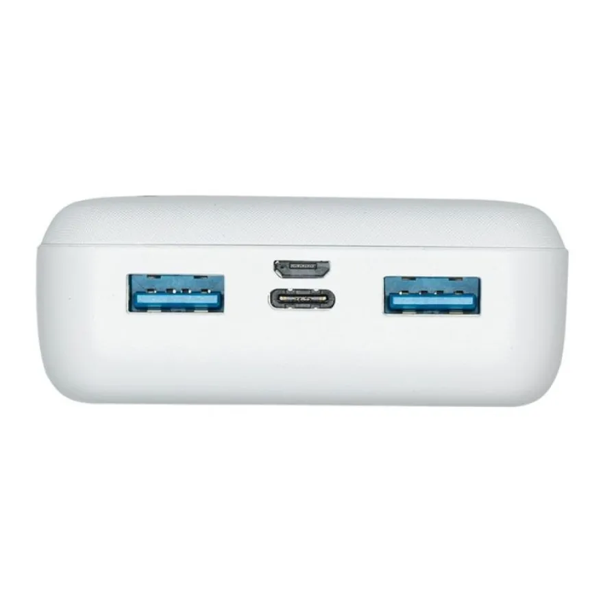 Riva Case Rivapower VA2572 - Batterie externe - 20000 mAh - blanc