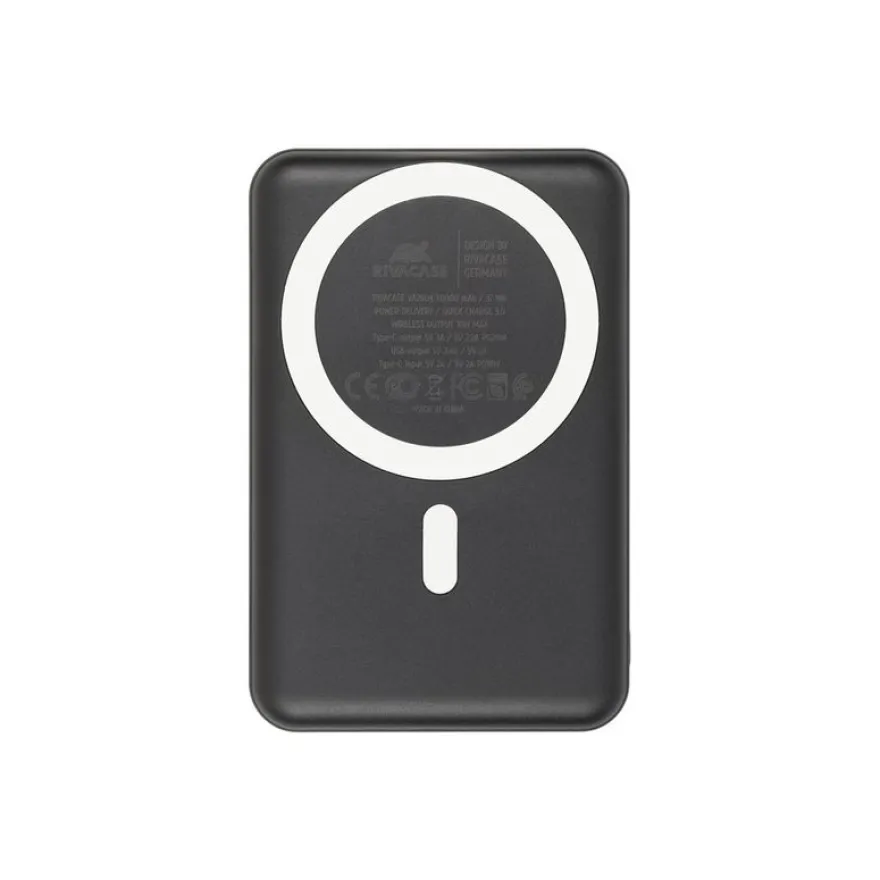 Riva Case Rivapower VA2604 - Batterie externe - 10000 mAh - 37 Wh - 20 Watt - Quick Charge 3.0