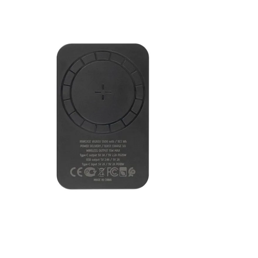 Riva Case Rivapower VA2603 - Batterie externe - 5000 mAh - Quick Charge 3.0