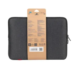 RIVACASE Antishock - Housse d'ordinateur portable 15,4" - gris