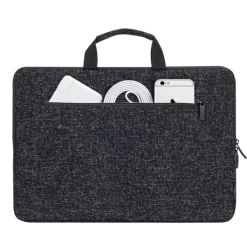 RIVACASE Anvik - Housse avec poignée pour ordinateur portable 15,6" - noir