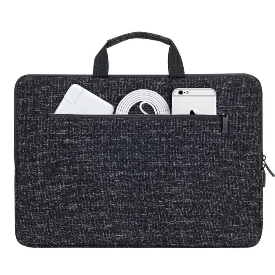 RIVACASE Anvik - Housse avec poignée pour ordinateur portable 15,6" - noir