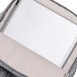 RIVACASE Anvik - Sac à dos pour ordinateur portable 15,6" - gris clair