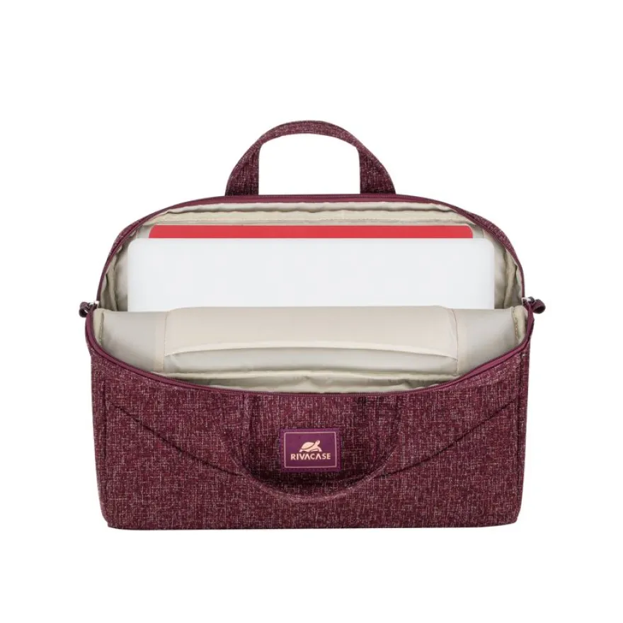 RIVACASE Anvik - Sacoche pour ordinateur portable 14" - rouge bourgogne