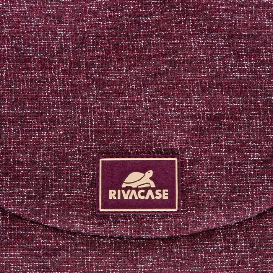 RIVACASE Anvik - Sacoche pour ordinateur portable 14" - rouge bourgogne