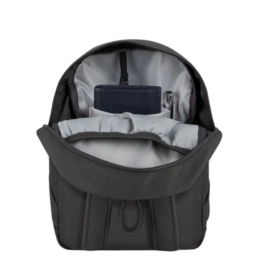 RIVACASE Aviva - Sac à dos 6L avec emplacement tablette 10,5" - gris