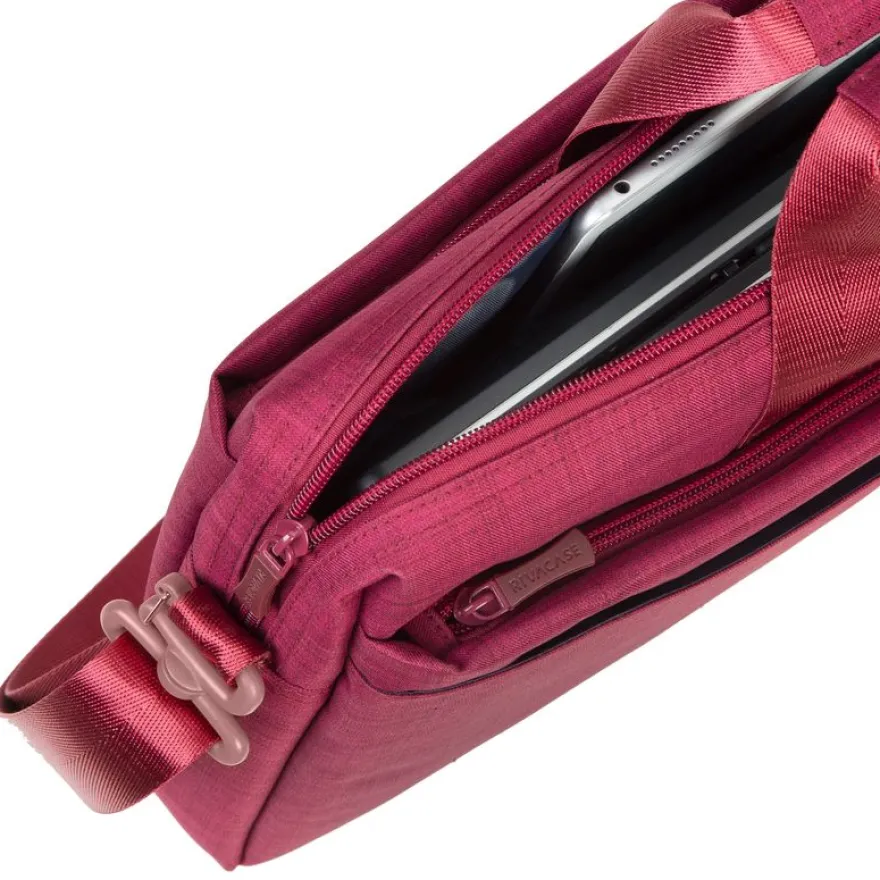 RIVACASE Biscayne - Sacoche pour ordinateur portable 15,6" - rouge