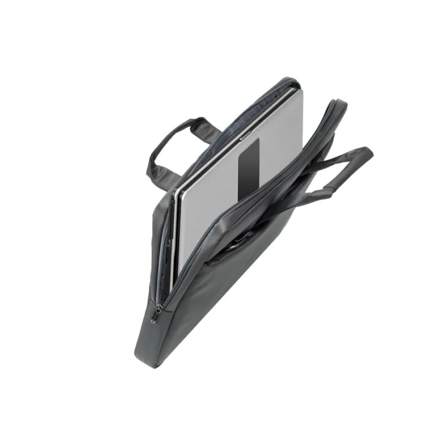 RIVACASE Central - Sacoche pour ordinateur portable 17,3" - gris foncé