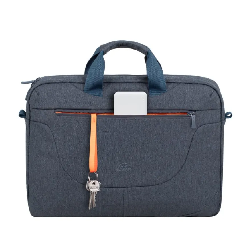 RIVACASE Galapagos - Sacoche pour ordinateur portable 15,6" - gris foncé