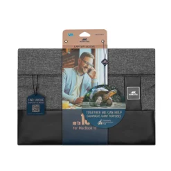 RIVACASE Lantau - Housse pour ordinateur portable 13,3" - noir