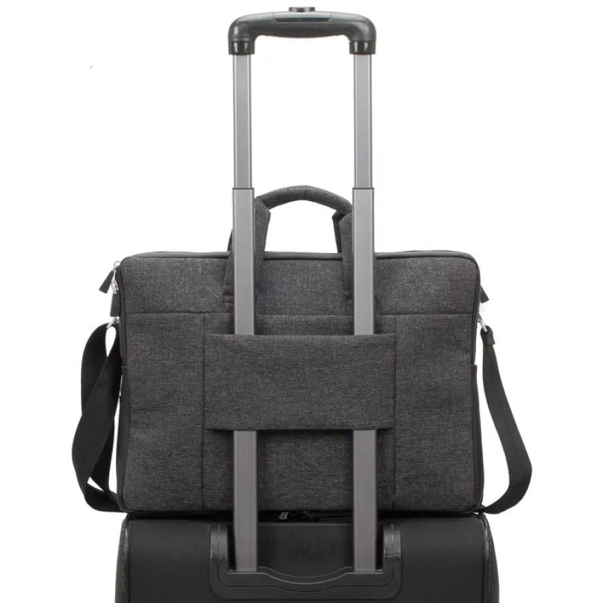 RIVACASE Lantau - Sacoche pour ordianteur portable 15,6" - noir