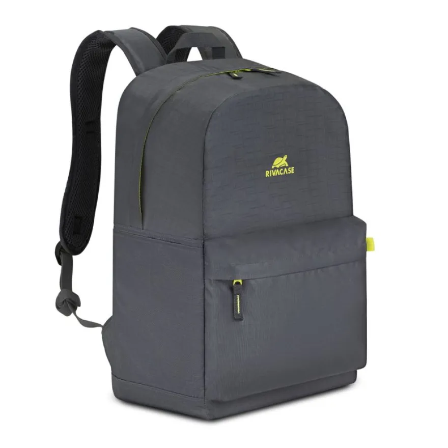 RIVACASE Mestalla - Sac à dos pour ordinateur portable 15,6" - gris