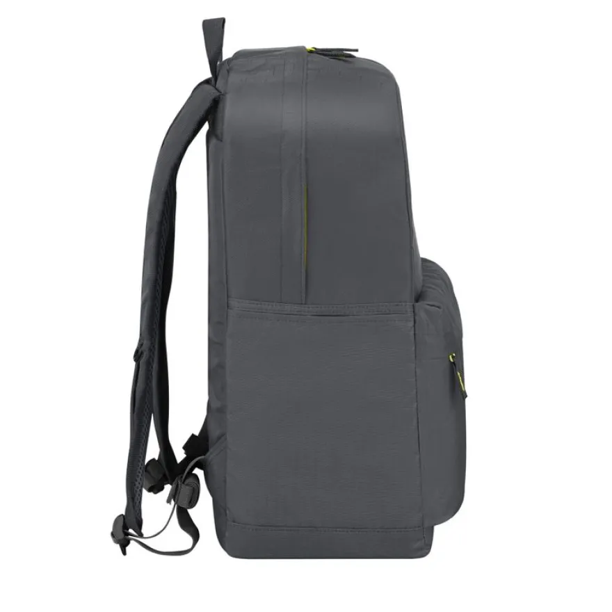 RIVACASE Mestalla - Sac à dos pour ordinateur portable 15,6" - gris