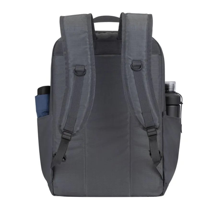 RIVACASE Mestalla - Sac à dos pour ordinateur portable 15,6" - gris