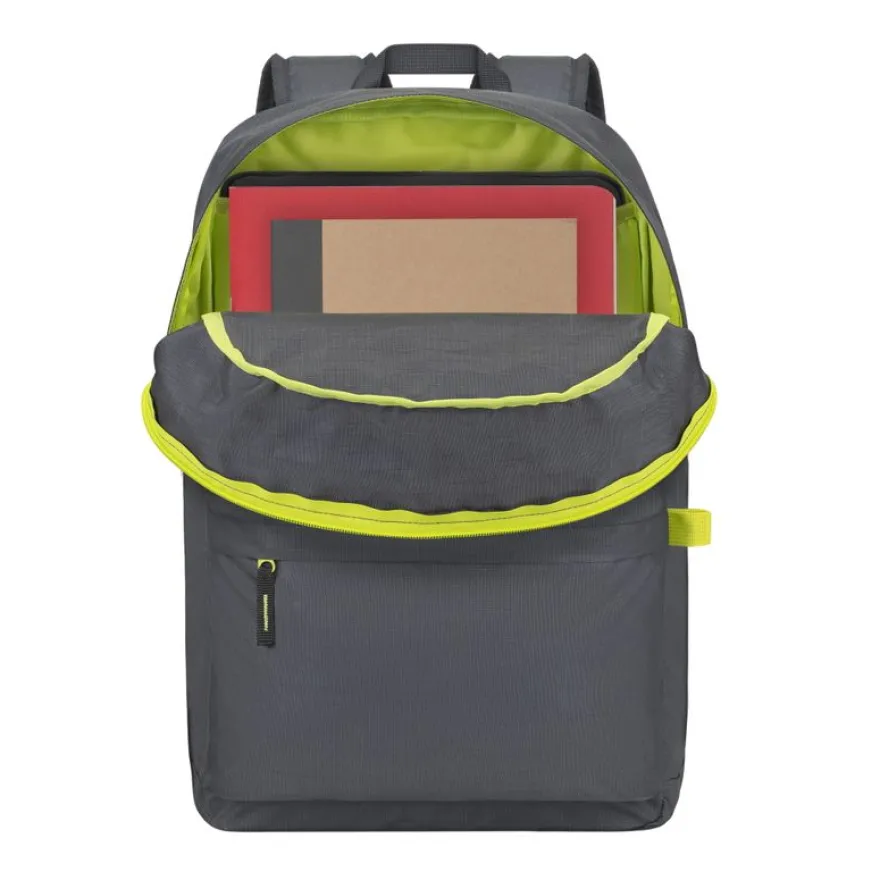 RIVACASE Mestalla - Sac à dos pour ordinateur portable 15,6" - gris