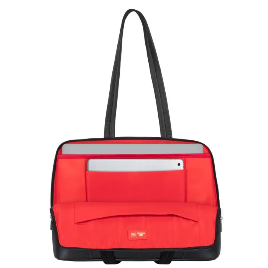 RIVACASE Orly - Sacoche féminine pour ordinateur portable 14" - noir