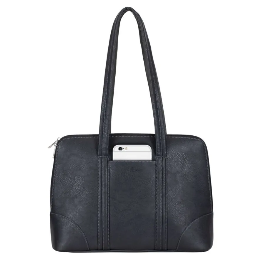RIVACASE Orly - Sacoche féminine pour ordinateur portable 14" - noir