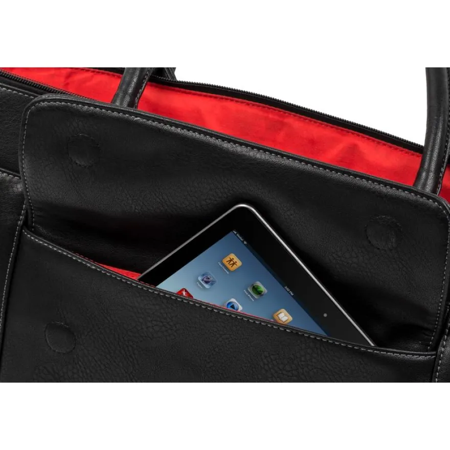 RIVACASE Orly - Sacoche féminine pour ordinateur portable 15,6" - noir