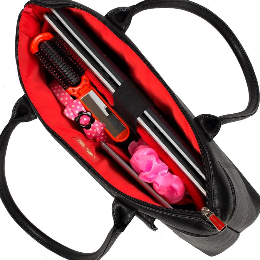 RIVACASE Orly - Sacoche féminine pour ordinateur portable 15,6" - noir
