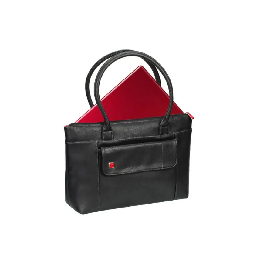 RIVACASE Orly - Sacoche féminine pour ordinateur portable 15,6" - noir