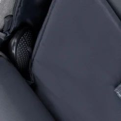 RIVACASE Prater - Sac à dos connecté pour ordinateur portable 15,6" - gris/bleu nuit