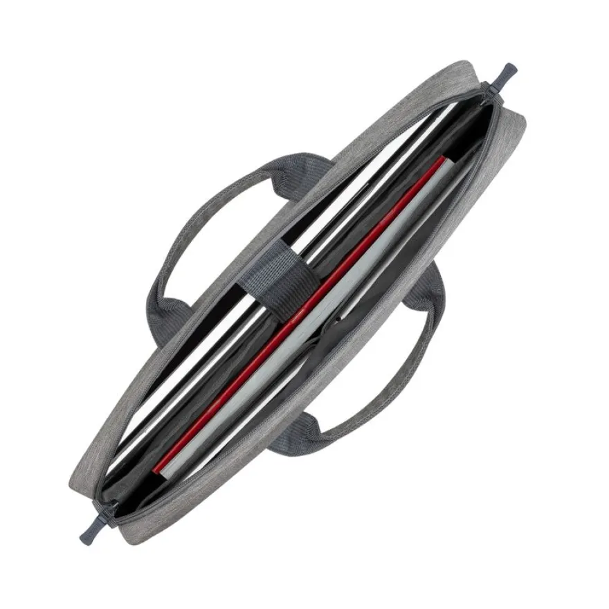 RIVACASE Prater - Sacoche pour ordinateur portable 15,6" - gris/bleu nuit