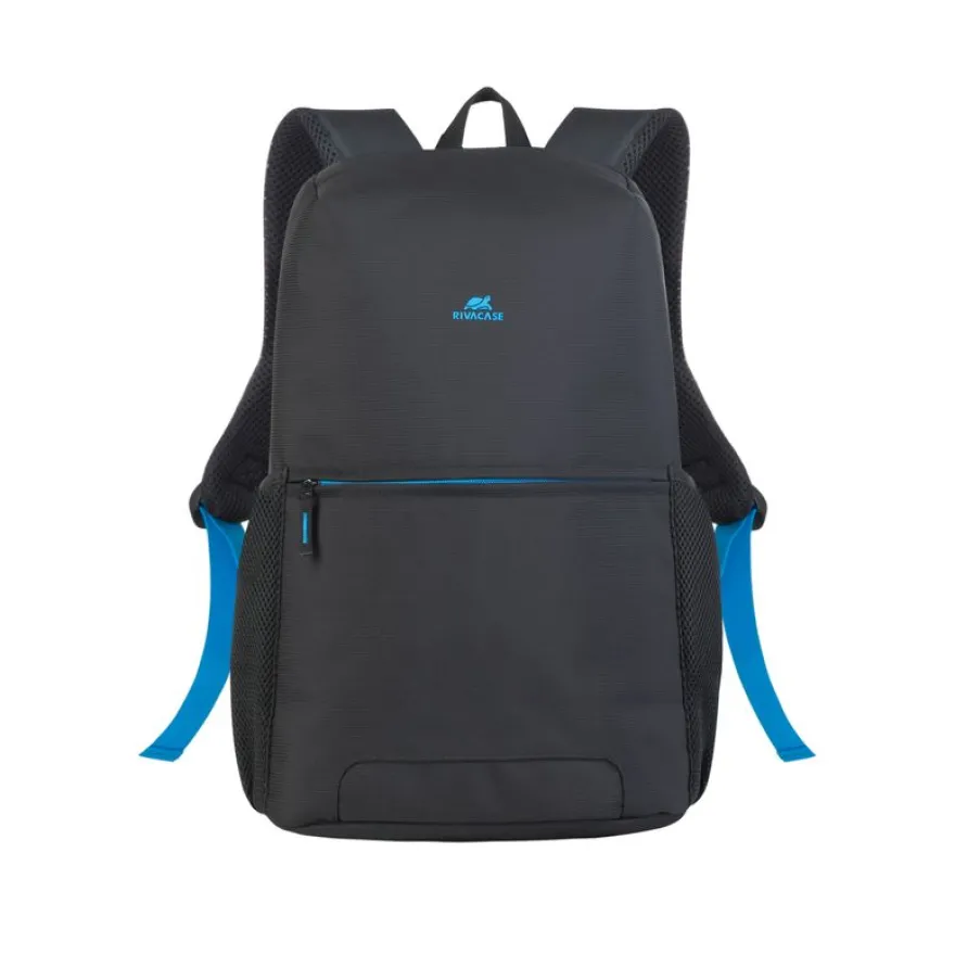 RIVACASE Regent - Sac à dos pour ordinateur portable 15,6" + bouteille isotherme - noir