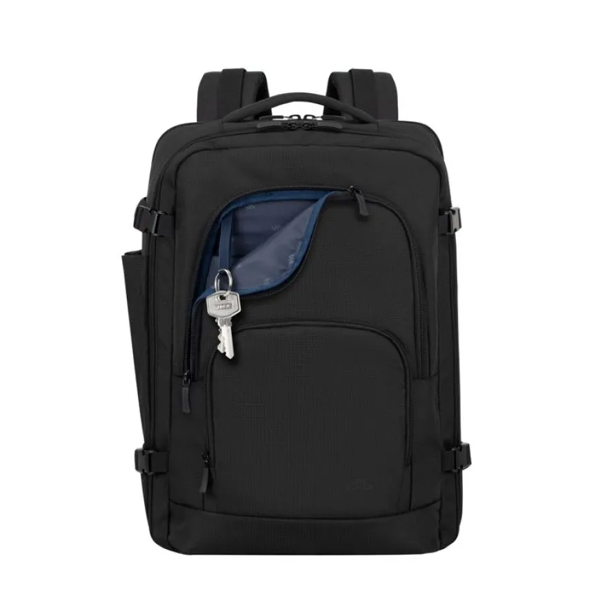 RIVACASE Tegel Eco - Sac à dos pour ordinateur portable 17,3" - noir