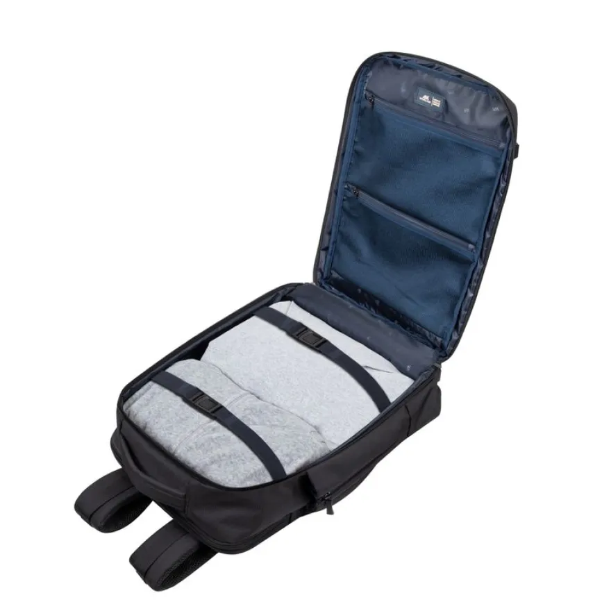 RIVACASE Tegel Eco - Sac à dos pour ordinateur portable 17,3" - noir