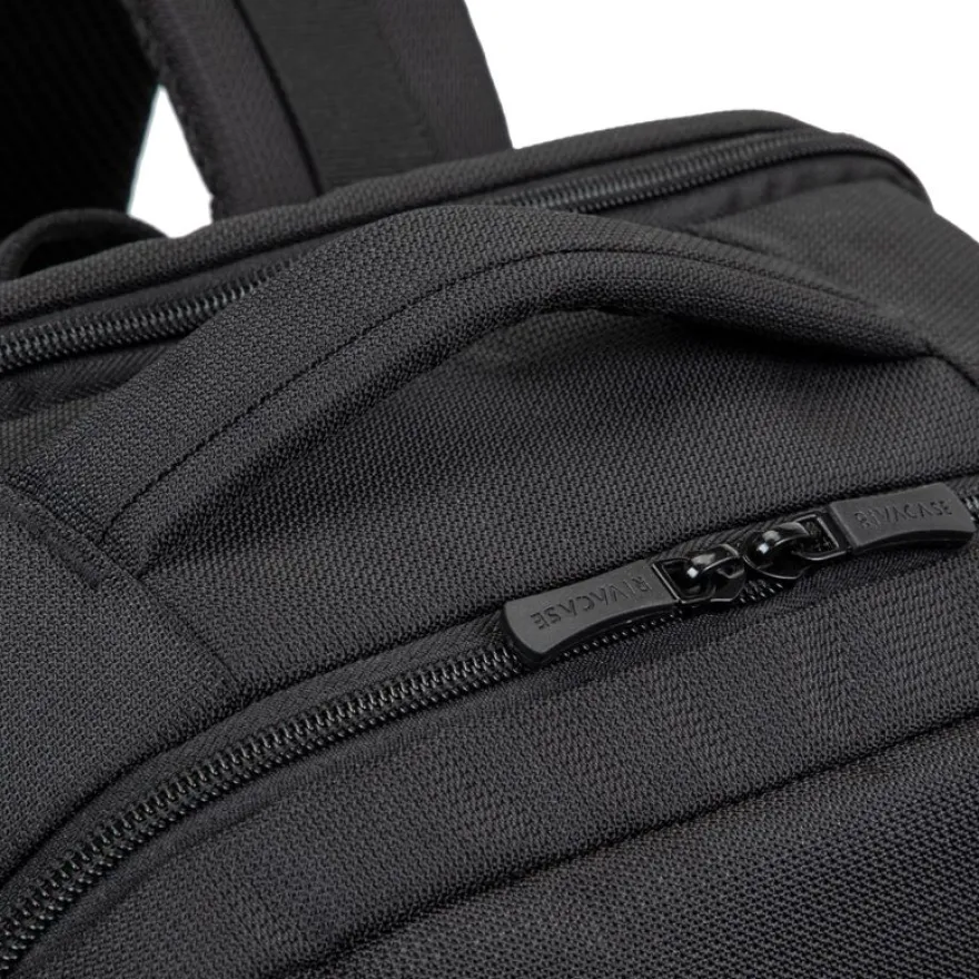 RIVACASE Tegel Eco - Sac à dos pour ordinateur portable 17,3" - noir