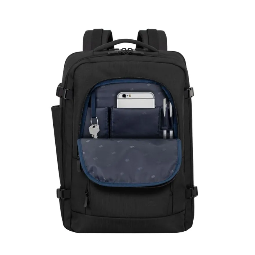 RIVACASE Tegel Eco - Sac à dos pour ordinateur portable 17,3" - noir
