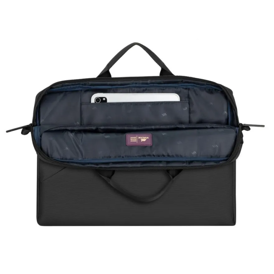 RIVACASE Tivoli - Sacoche pour ordinateur portable 15,6" - gris