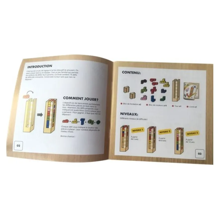 Riviera Games - Casse-tête en bois Color'Up