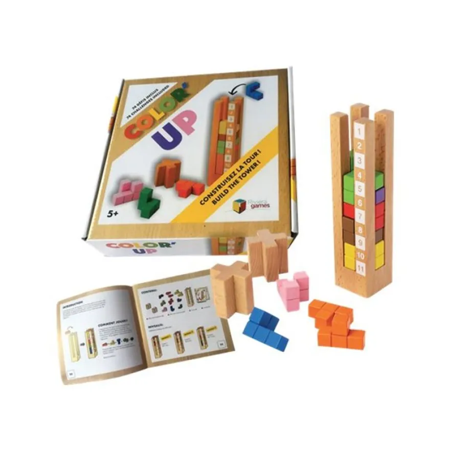Riviera Games - Casse-tête en bois Color'Up