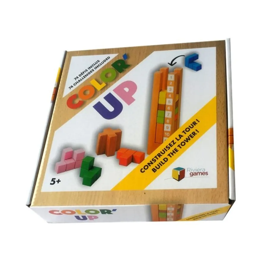 Riviera Games - Casse-tête en bois Color'Up