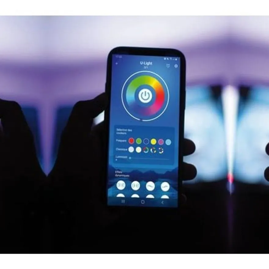 R-Music - Bande LED - 3m - Connecté avec app & Multicolore