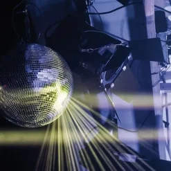 R-Music - Boule disco à facettes - Multicolore